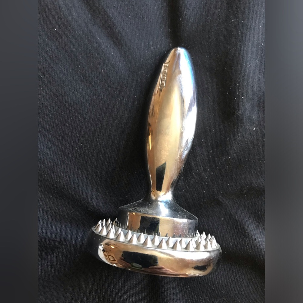 LEIFHEIT Stainless Steel Reversible Meat Tenderizer